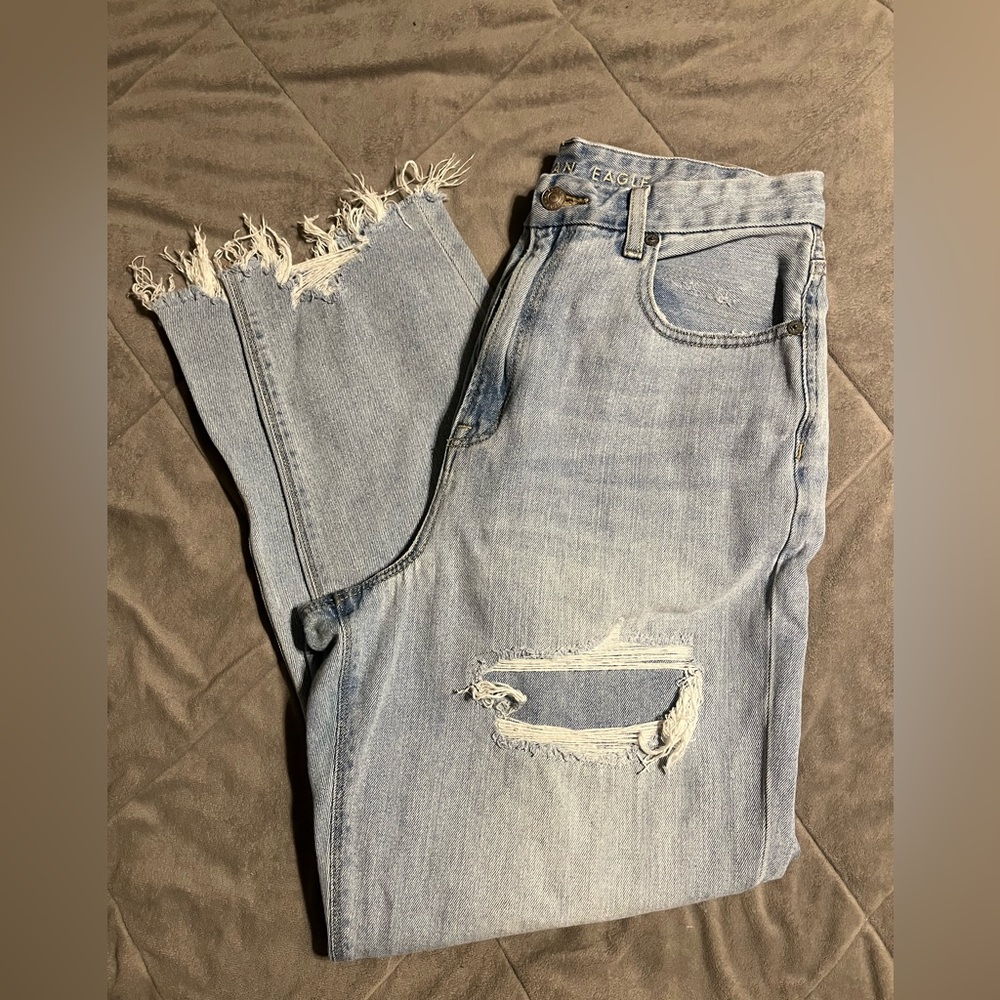 American Eagle Curvy Mom Jeans sz 8